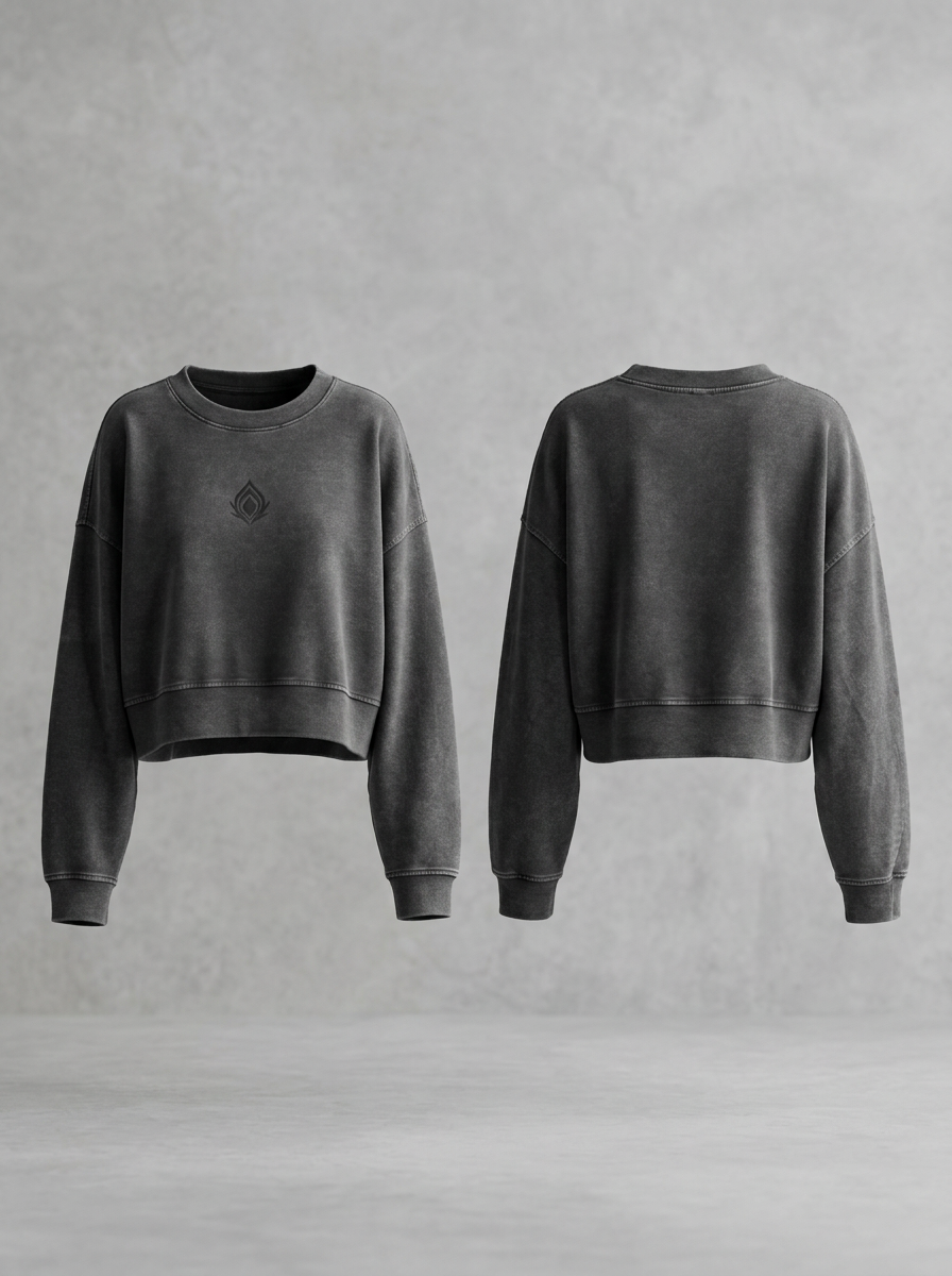 The Aura Cropped Crew — Dark Monk