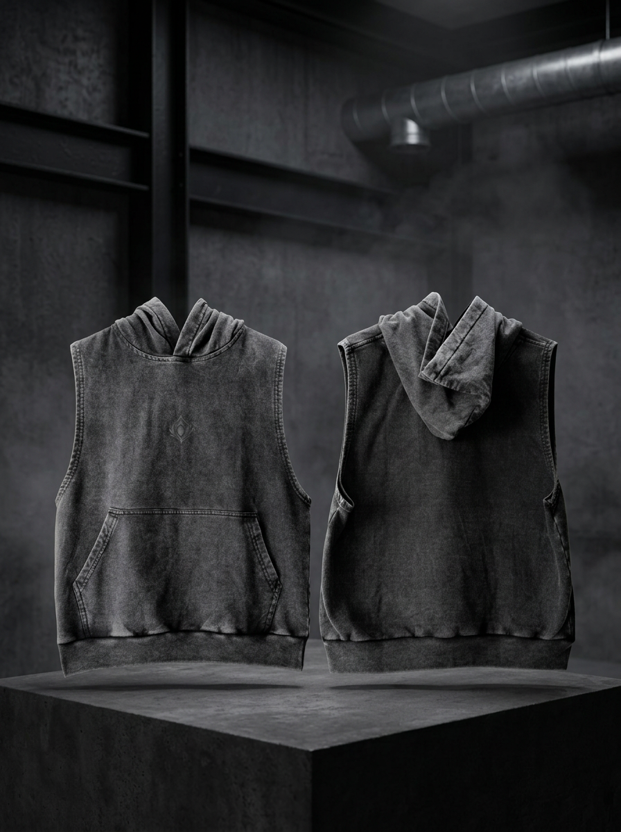 THE FORGE Sleeveless Training Hoodie
