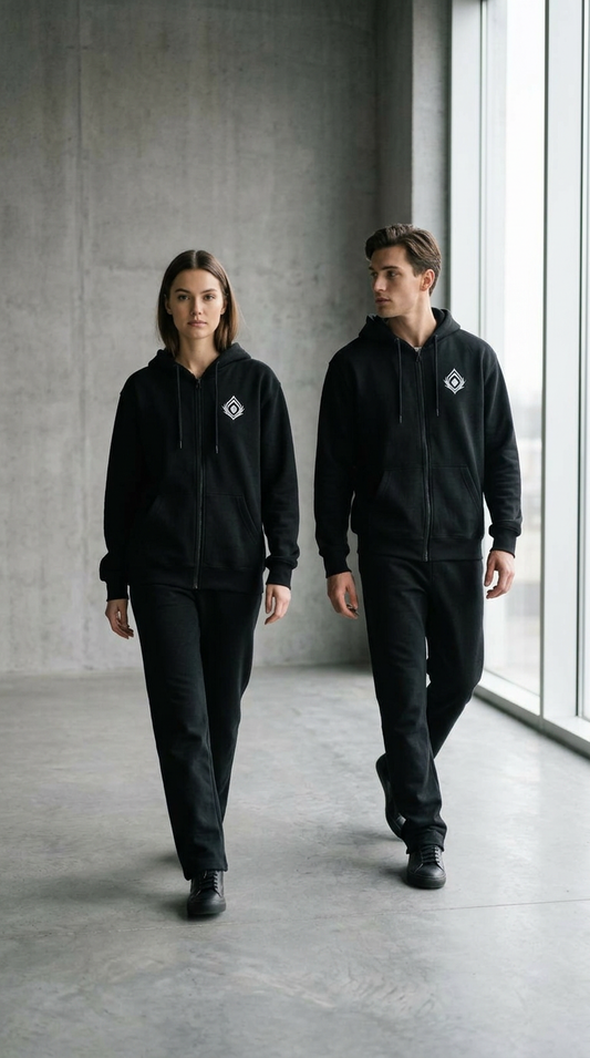 Dark Monk Zip Hoodie — Edición Limitada