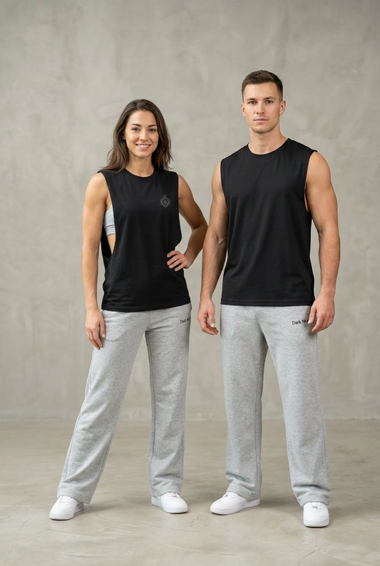 The Core Sleeveless Training Tee — Dark Monk