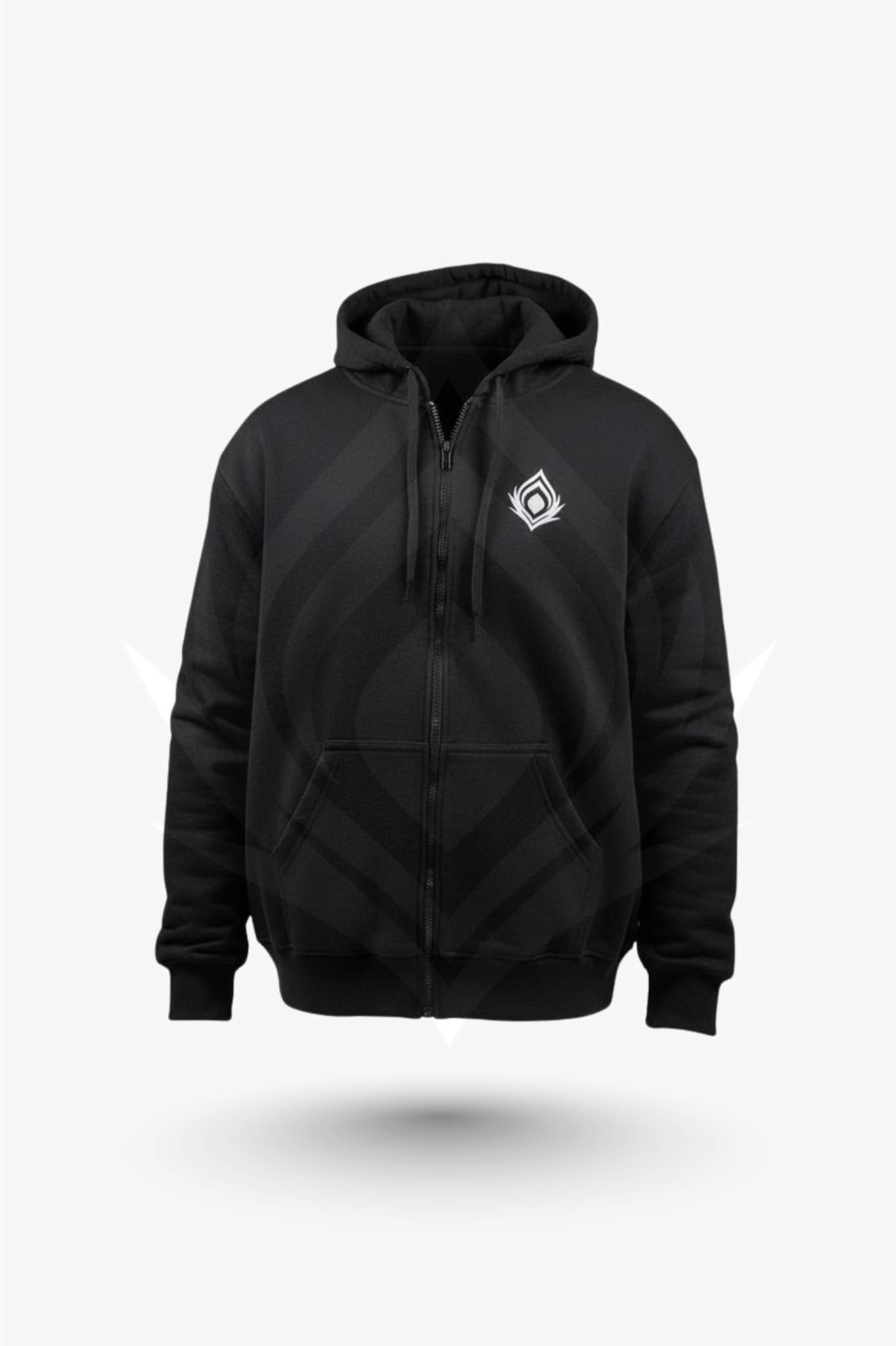The Zip Hoodie – Made To Order | Polerón Personalizado Dark Monk Chile
