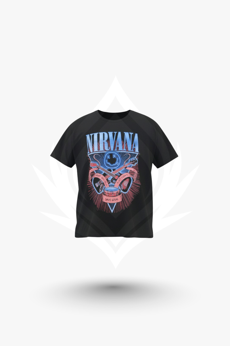 Nirvana — Kurt Era Graphic - Polera