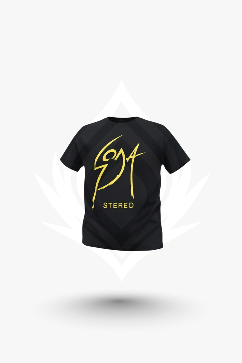 Soda Stereo — Signature Logo Tee - Polera