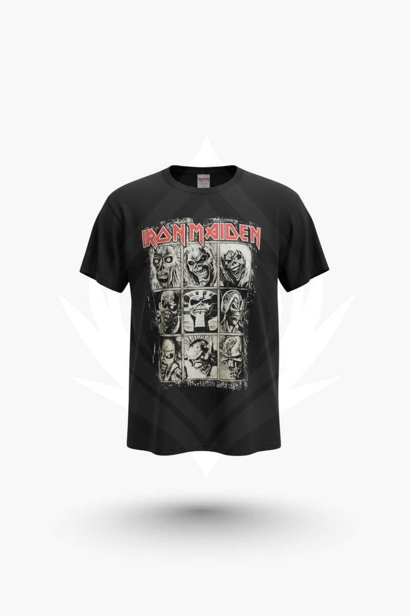 Iron Maiden — Legacy Faces Edition - Polera