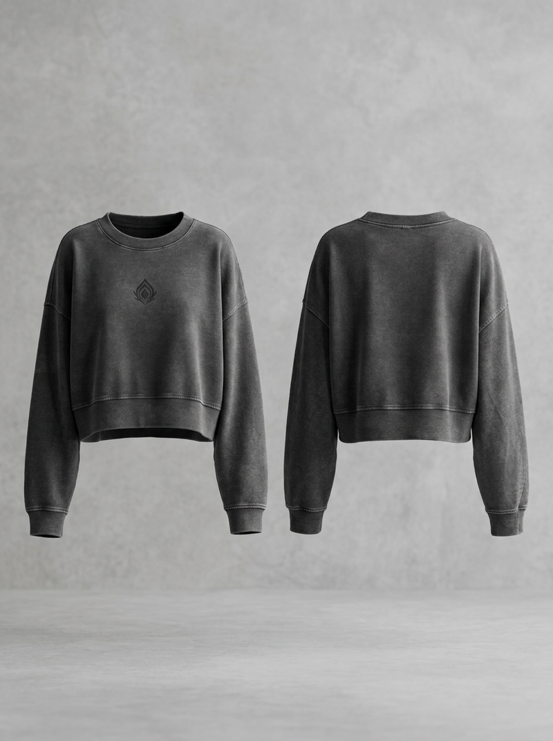 The Aura Cropped Crew — Dark Monk