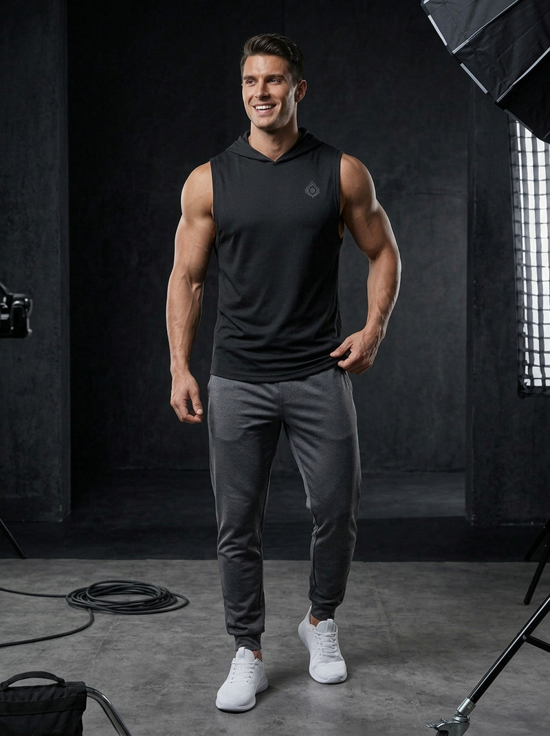 The Hooded Muscle Tee