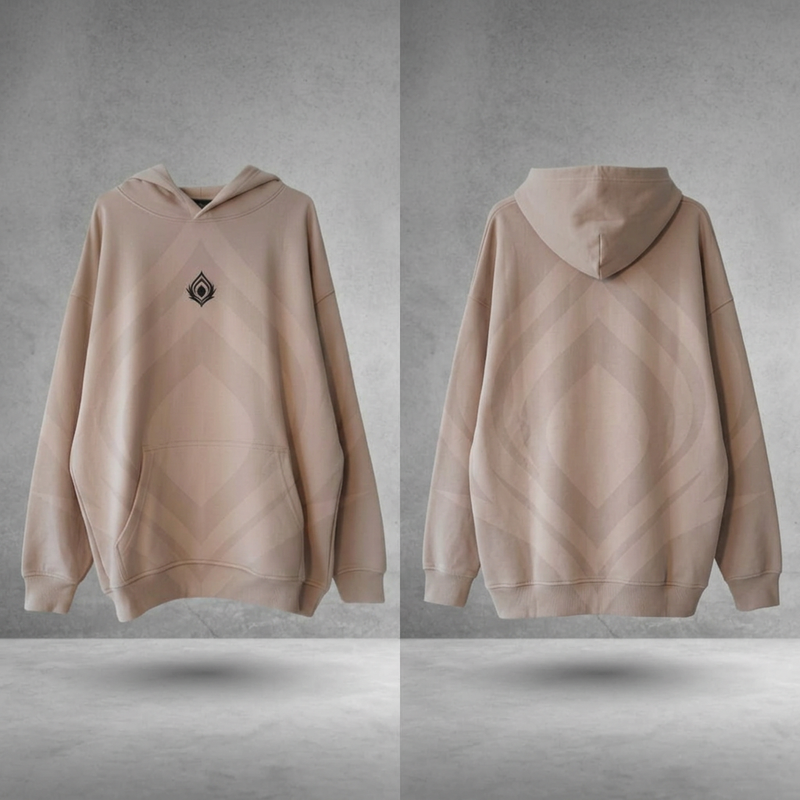 Dark Monk Semitone Oversized Hoodie