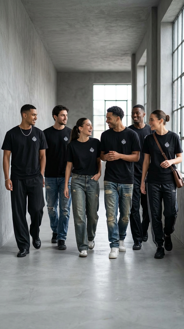 The Essential Tee — Dark Monk