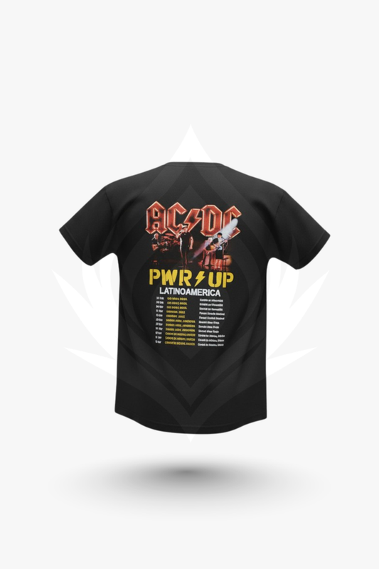 AC/DC — PWR UP Tour Latinoamérica Edition - Polera