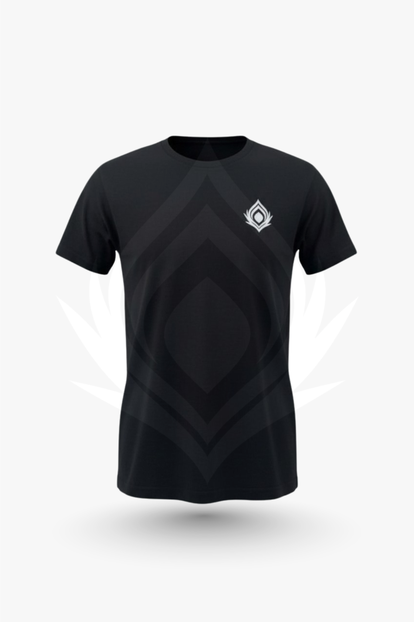 The Semitone Tee — Dark Monk